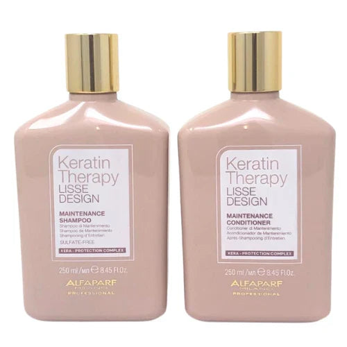 Lisse Design Keratin Therapy Maintenance Shampoo & Conditioner
